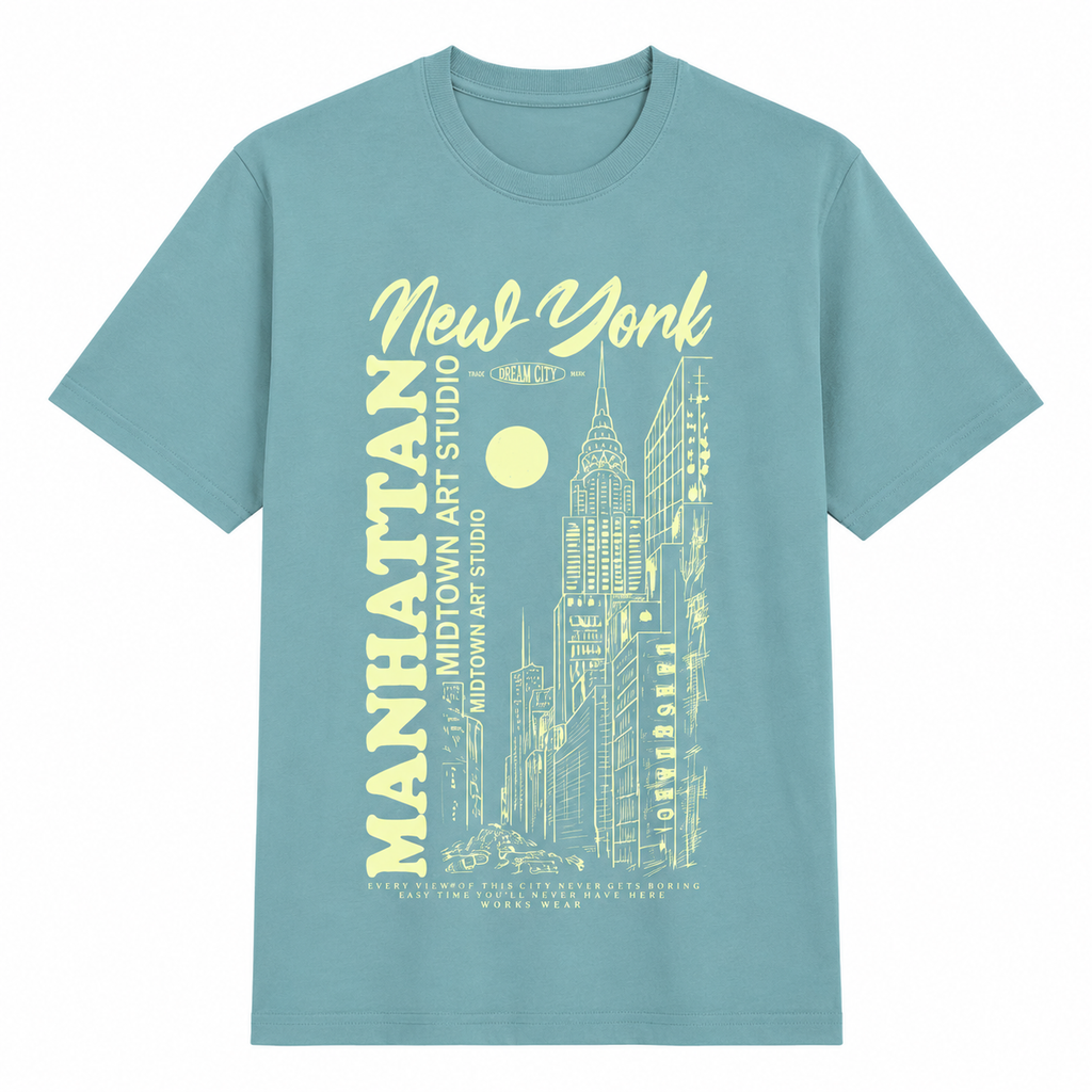 Midnight in New York Oversized Tee