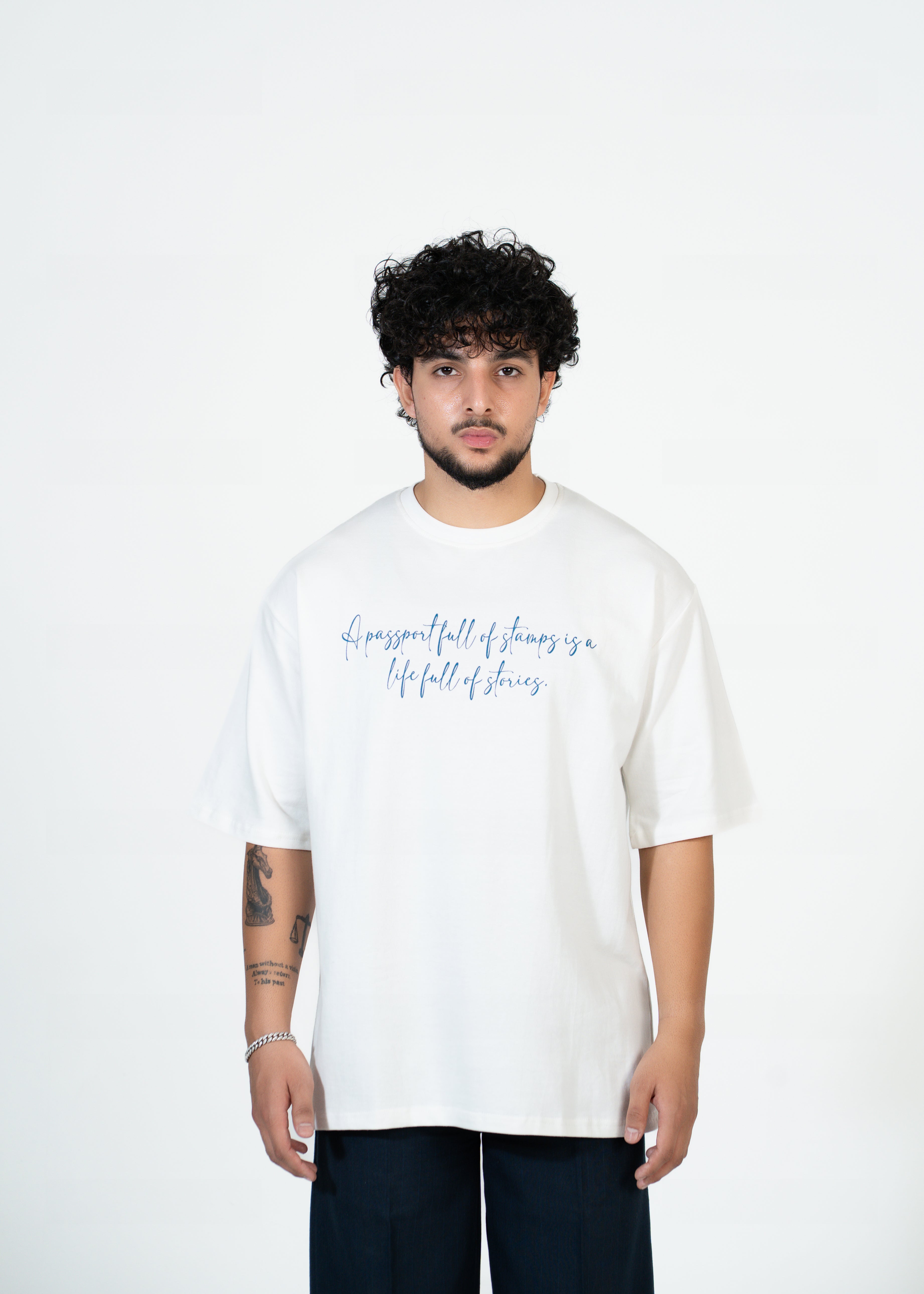Miles & Memories oversized tee