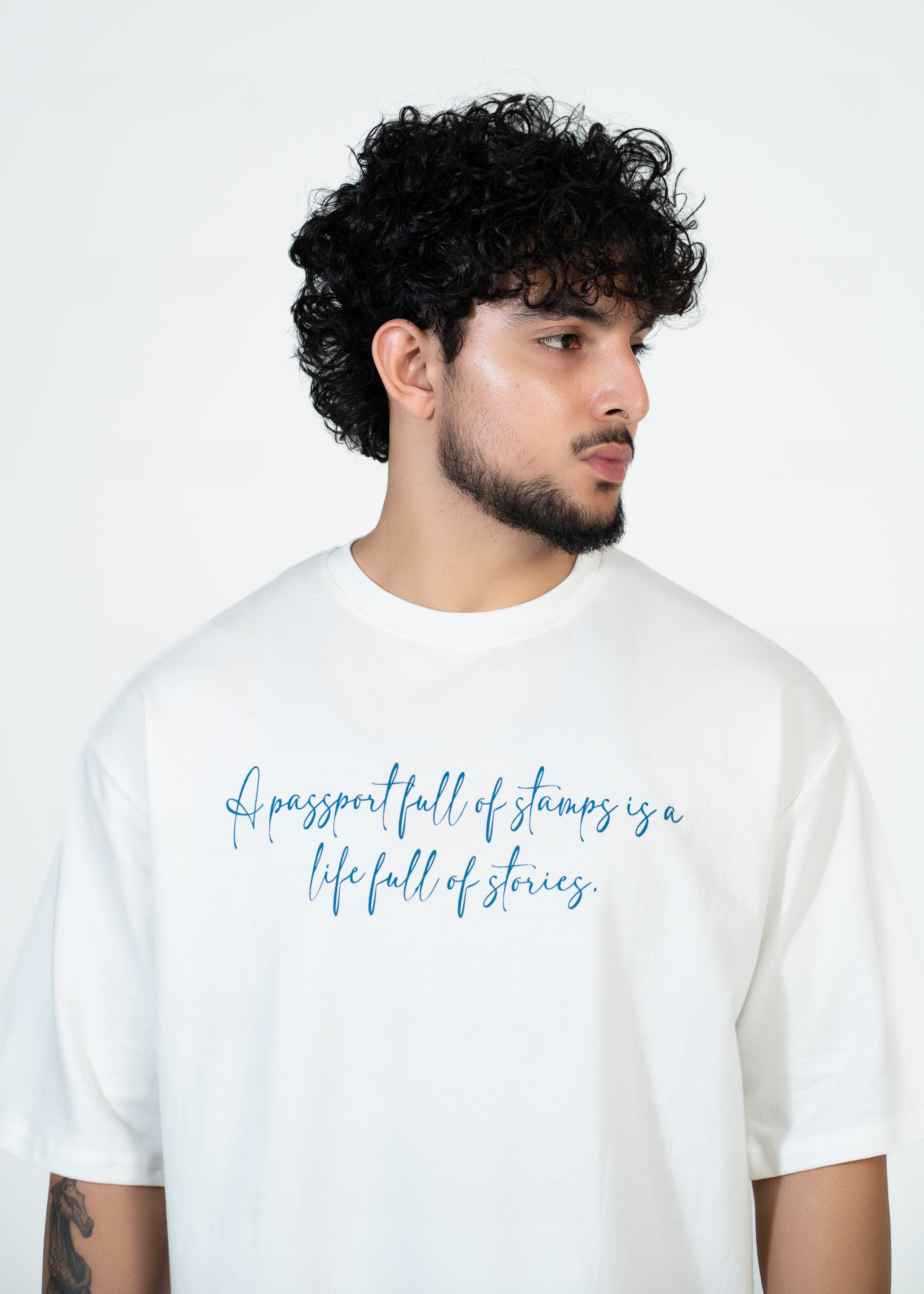 Miles & Memories oversized tee