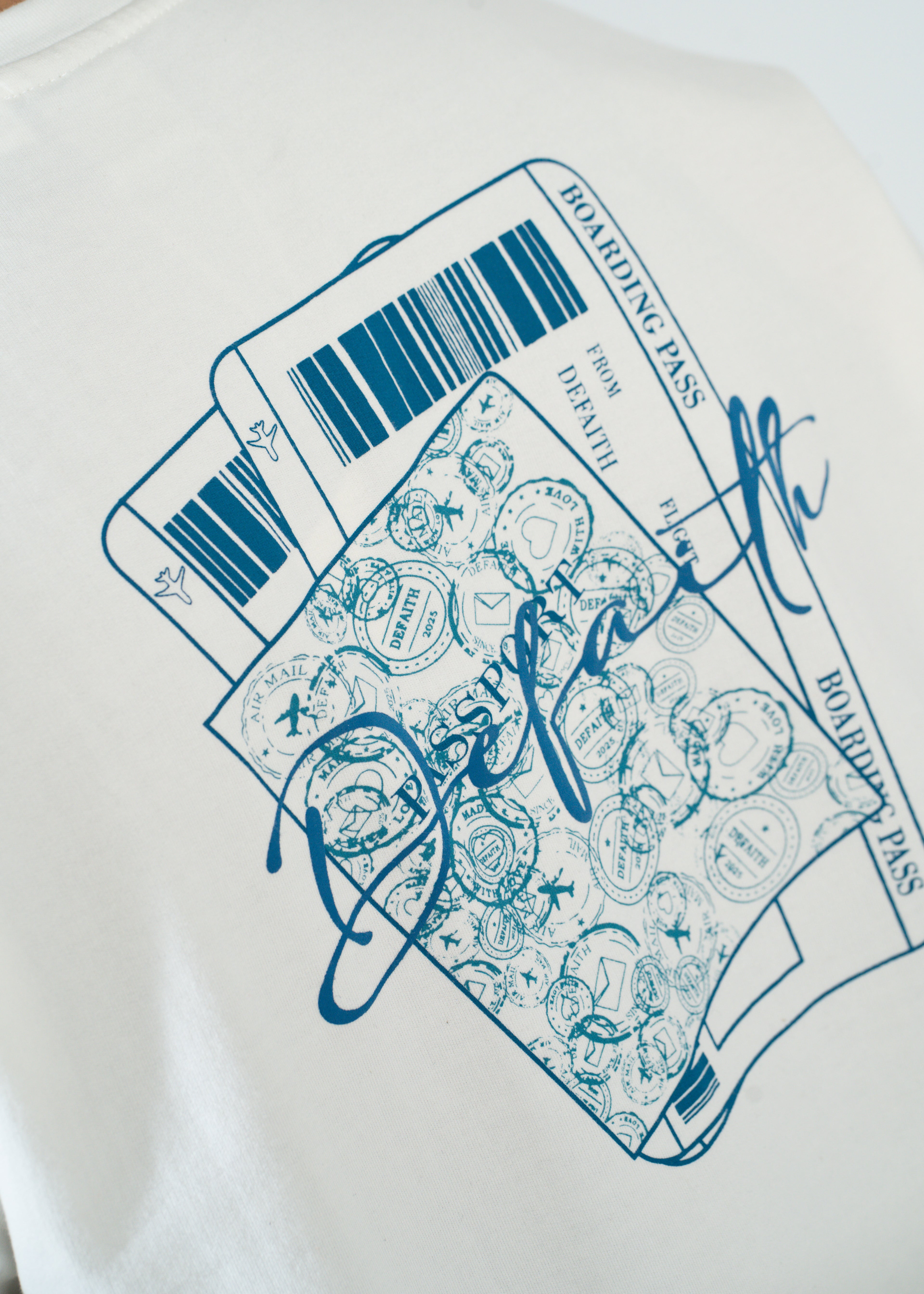 Miles & Memories oversized tee